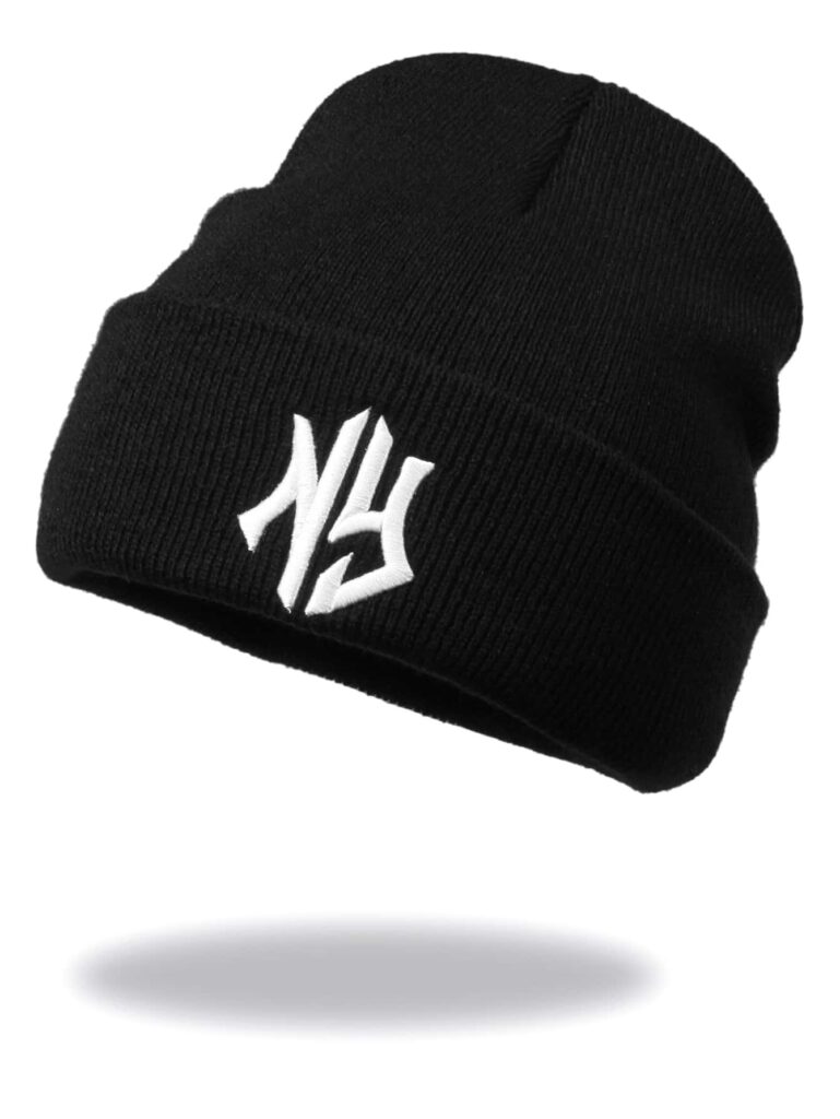1pc Letter Embroidered Beanie